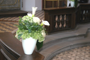 Blume für die Kirche